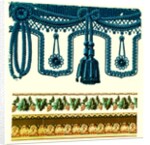 Wallpaper border, detail by Thomas Avery