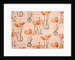 Tulips furnishing fabric by Unknown