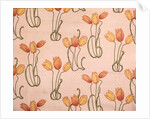 Tulips furnishing fabric by Unknown