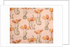 Tulips furnishing fabric by Unknown