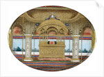 Peacock Throne. Delhi, India, mid-19th century by Unknown