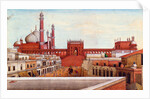 View of the Jami Masjid by Mazhar Ali Khan