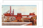 View of the Jami Masjid by Mazhar Ali Khan