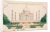 The Garden side of the Taj Mahal by Unknown