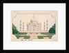 The Garden side of the Taj Mahal by Unknown