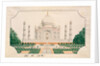 The Garden side of the Taj Mahal by Unknown