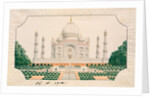 The Garden side of the Taj Mahal by Unknown