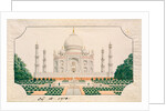 The Garden side of the Taj Mahal by Unknown