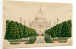 The Garden side of the Taj Mahal by Unknown