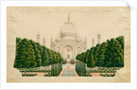The Garden side of the Taj Mahal by Unknown