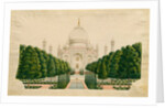 The Garden side of the Taj Mahal by Unknown