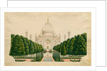 The Garden side of the Taj Mahal by Unknown