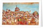 Punjabi Marriage procession by Unknown