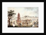The Jagganath Festival procession by Unknown