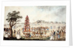 The Jagganath Festival procession by Unknown