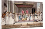 Mubarak-ud-duala in durbar with Sir John D'Oyly at Murshidabad by Unknown