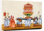 Roman Catholic Procession at Pondicherry by Unknown
