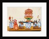 Roman Catholic Procession at Pondicherry by Unknown
