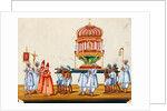 Roman Catholic Procession at Pondicherry by Unknown