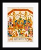 The Coronation of Rama and Sita in their capital by Unknown