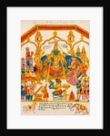 The Coronation of Rama and Sita in their capital by Unknown