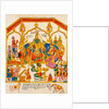 The Coronation of Rama and Sita in their capital by Unknown