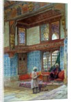 Interior of a house in Cairo by Frank Dillon