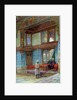 Interior of a house in Cairo by Frank Dillon