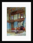 Interior of a house in Cairo by Frank Dillon