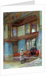 Interior of a house in Cairo by Frank Dillon