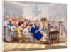 Europeans at a party in Nob Kishen's House in Calcutta by Charles D'Oyly