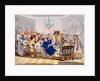 Europeans at a party in Nob Kishen's House in Calcutta by Charles D'Oyly