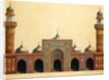 Facade of the Mosque of Wazir Khan by Din Muhammad