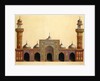 Facade of the Mosque of Wazir Khan by Din Muhammad