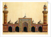 Facade of the Mosque of Wazir Khan by Din Muhammad