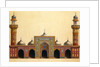 Facade of the Mosque of Wazir Khan by Din Muhammad