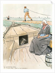 The Omnibus Boat on a Calm Day by Phil May