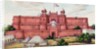 Delhi Gate, the principal entrance of the Agra Fort by Unknown