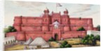 Delhi Gate, the principal entrance of the Agra Fort by Unknown