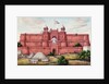 Delhi Gate, the principal entrance of the Agra Fort by Unknown