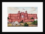 Delhi Gate, the principal entrance of the Agra Fort by Unknown
