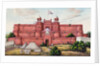 Delhi Gate, the principal entrance of the Agra Fort by Unknown