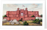 Delhi Gate, the principal entrance of the Agra Fort by Unknown