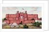 Delhi Gate, the principal entrance of the Agra Fort by Unknown