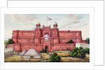 Delhi Gate, the principal entrance of the Agra Fort by Unknown