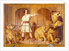 Mr Van Amburgh with trained lions and tigers. Europe, 18th-19th century by Anonymous