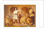 Mr Van Amburgh with trained lions and tigers. Europe, 18th-19th century by Anonymous