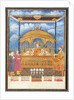 Shah Alah II enthroned with his son. Delhi, India, early 19th century by Unknown