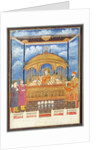 Shah Alah II enthroned with his son. Delhi, India, early 19th century by Unknown