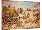 A Tiger Hunt at Jhajjar by Ghulam Ali Khan